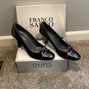 Franco Sarto black heels